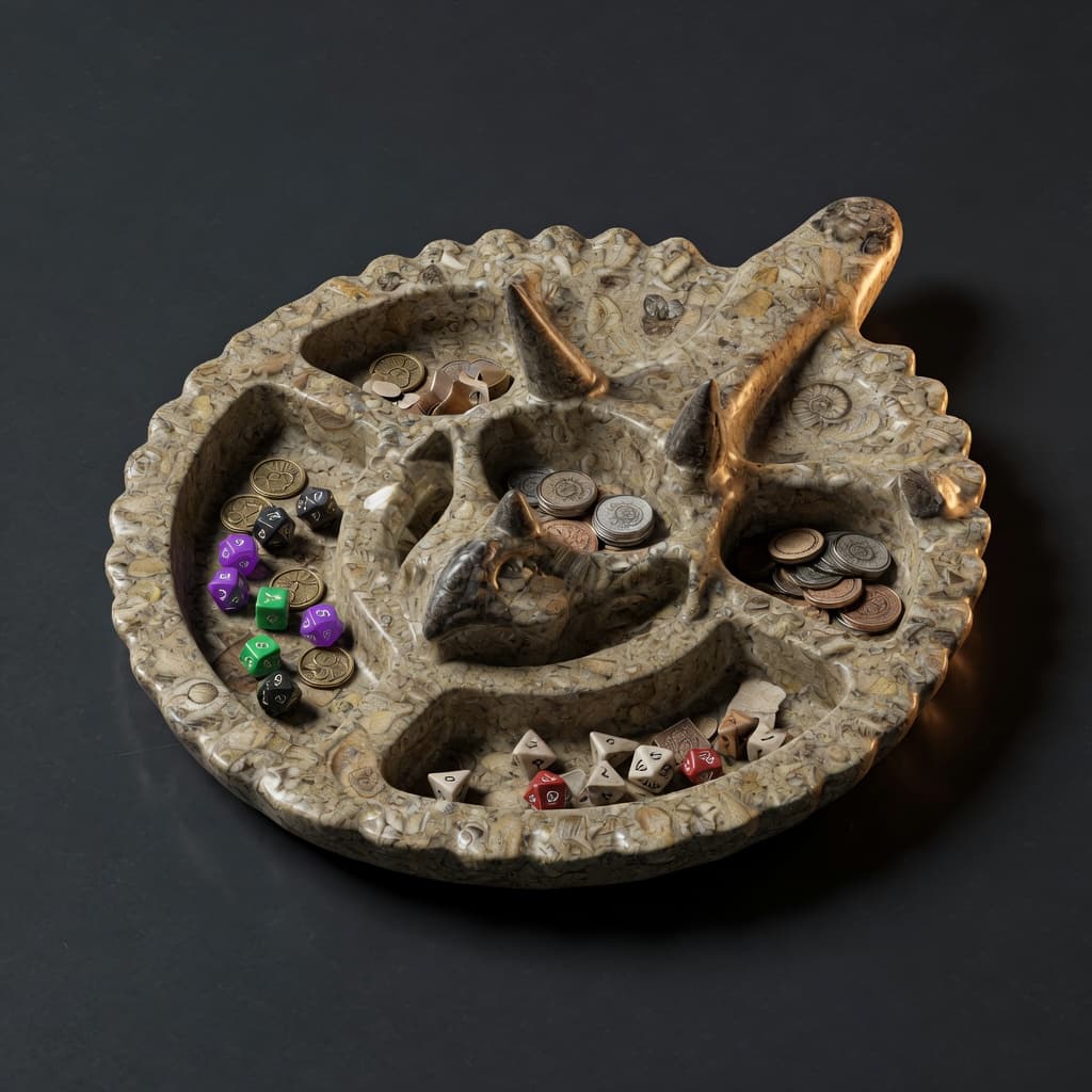 Triceratops Token Tray